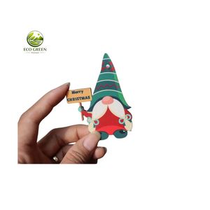 DIY Wooden <b>Christmas</b> Crafts for Kids Santa Claus <b>Tree</b> Shape Blank Paintable Wood Decorations - Product Image 6