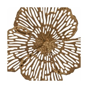 Sculpture florale contemporaine, décoration artistique de table, forme irrégulière, design fait main pour le salon - Product Image 3