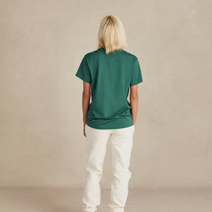 Camiseta de Algodón Personalizada OEM ODM al por Mayor, Cuello Redondo, Manga Corta, Unisex, Fabricante y Proveedor de Ropa - Product Image 4