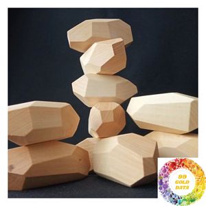 Tumi Ishi <b>Wooden</b> Balance <b>Stacking</b> <b>Toy</b> Wholesale Christmas Gift for Kids Colorful Stones Holiday <b>Toy</b> Supply - Product Image 1