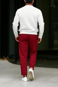 Men’s Premium Winter Fleece Tracksuit Custom Team Training Suit <b>Sports</b> <b>Apparel</b> - Product Image 6