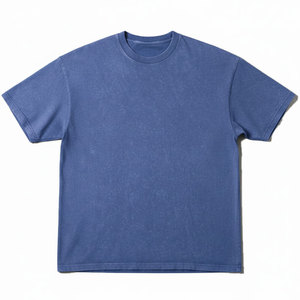 T-shirt Oversize Premium Délavé Style Vintage 100% Coton Effet Acide Design Streetwear Été Personnalisable Logo OEM ODM - Product Image 1