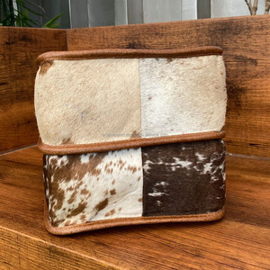 Fabricant personnalisé Vente en gros Lot de 6 sacs de transport en cuir de vachette fait main Boîte à bière personnalisée de grande capacité de qualité supérieure avec poignée - Product Image 6