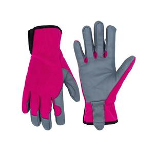 Gants de cyclisme d'hiver pour femmes en cuir et microfibre de polyester antichoc avec poignées pour la conduite quotidienne sur route et VTT - Product Image 1