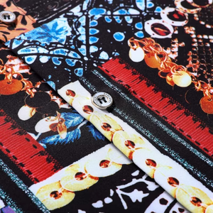 Chemise hawaïenne pour fête sur la plage, design personnalisé, décontractée, à boutons, imprimé floral, chemise hawaïenne pour homme, chemise hawaïenne florale pour homme - Product Image 4