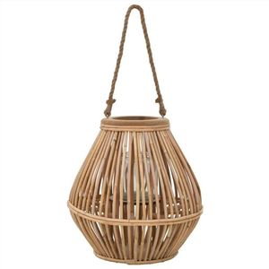 Woven Handmade Outdoor Sustainable <b>Bamboo</b> <b>Lantern</b> Durable Vintage Natural Material Perfect for Home Garden Hotel Decoration - Product Image 1