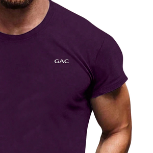 T-shirt décontracté à col rond et manches courtes pour homme – Motif lettres, coupe ajustée, doux et confortable – Idéal pour l'été – Vente en gros - Product Image 3