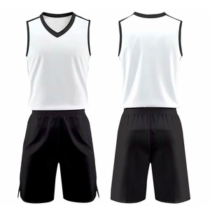 Uniforme de basket-ball respirant de haute qualité fabriqué au Pakistan pour hommes, en polyester, anti-transpiration, séchage rapide, maillot d'entraînement - Product Image 1