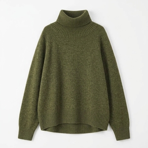 Pull en tricot côtelé personnalisé pour femme, col rond, manches longues, mode hiver, fabricant de vêtements en gros - Product Image 6