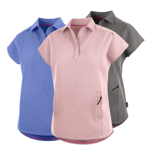 Uniforme de enfermera amarillo de diseño personalizado de alta calidad SaoMai, uniforme médico para mujer, Top OEM/ODM, uniformes de hospital - Product Image 1