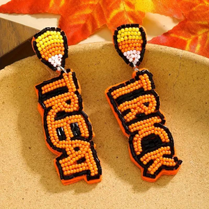 Joyas de Moda para Halloween Hechas a Mano con Cuentas de Arroz, Dulces de Maíz Elegantes para Fiesta de Halloween, por MULTI CRAFT - Product Image 3