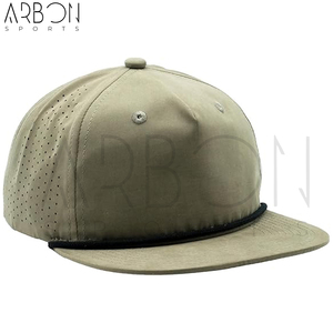 Latest Style 5 Panel Breathable Performance Caps Adjustable Good Supplier With Best Supplier Durable Hand Made 5 Panel Caps - Product Image 2