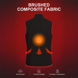 Wholesale Breathable Winter <b>Softshell</b> Vests Solid Color Breathable Zipper-Up Sleeveless Men's Outdoor Hiking <b>Gilets</b> - Product Image 5