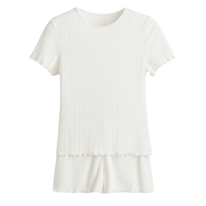 Pijamas Casuales de Mujer en Mezcla de Poliéster/Algodón, ODM, Sedosos, de Secado Rápido y Transpirables - Product Image 6