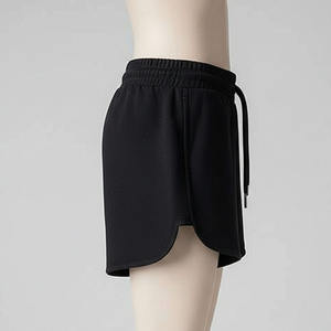 Shorts de sport et de yoga respirants en coton pour femmes - Taille élastique, style cargo, séchage rapide et écologiques pour la course, le basketball et la natation - Product Image 3