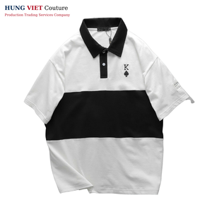 Camisas de tela fáciles de lavar Camiseta lisa de algodón Camisetas unisex de cuello redondo Premium vietnamitas Camisas al por mayor Estilo informal - Product Image 2