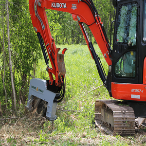 Système de broyeur haute performance pour excavatrice avec moteur, pompe et engrenages à roulement PLC pour l'entretien des jardins et des chenilles - Product Image 6