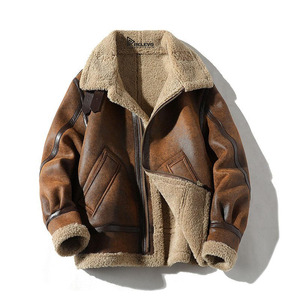 Chaqueta de Cuero Acolchada para Motocicleta, Diseño Personalizado con Logotipo OEM Premium, para Hombre, Talla Grande, Cuello Alto, Logotipo Frontal, para Invierno - Product Image 1