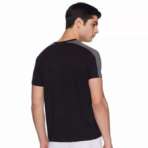 T-shirt décontracté en coton pour homme, streetwear, impression de logo personnalisé, tissé uni, respirant, séchage rapide, manches courtes, haute qualité - Product Image 3