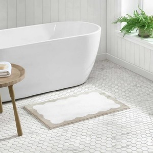 Tapis de bain tuftés de luxe en pur coton, qualité supérieure, durables, fabriqués à la machine, prix de gros - Product Image 2