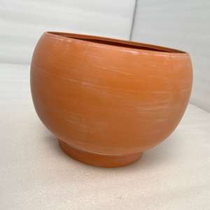 กระถางเหล็กทำมือเคลือบดินเผา สำหรับตกแต่งบ้าน สวน ระเบียง ภายนอก ภายใน ปลูกดอกไม้ ต้นไม้ - Product Image 5