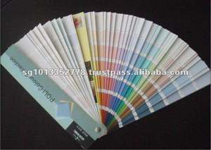 การพิมพ์กระดาษอาร์ตแบบพับตามสั่ง แคตตาล็อกสีสีทาสี การ์ดสี  การเคลือบฟิล์มแบบเย็บกี่อย่างสมบูรณ์แบบ  รับออกแบบตามความต้องการ - Product Image 2
