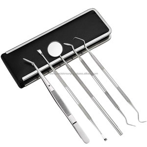 WPS Manual Stainless Steel Tartar Remover Dental Calculus <b>Scraper</b> Probe Ergonomic Grip Teeth Cleaning Oral Care Dentist Hygiene - Product Image 4