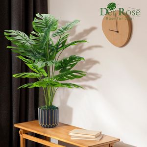 28 Piante Artificiali di Monstera Alte per Decorazione d'Interni, Alberi Finti per Soggiorno e Casa - Product Image 2