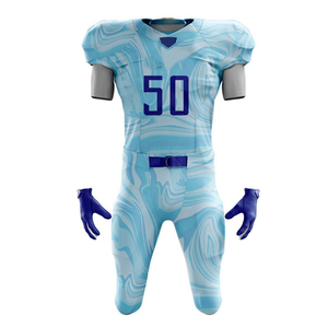Uniforme d'entraînement pour jeunes personnalisé avec initiales et numéro en twill, fournisseur direct d'articles de sport, vêtements de football américain pour hommes - Product Image 4