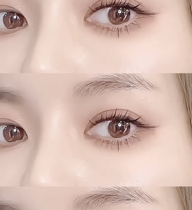 Vente en gros de plateaux d'extensions de cils inférieurs marron UNIQUE LASH Matériau PBT fait à la main, mat plat sous les cils Designer coréen Salon en vrac - Product Image 5