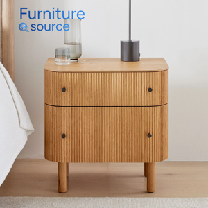 Top 1 Night Stand-Diseño compacto con cajón y estante con materiales MDF-Para dormitorio-De la fábrica de Vietnam - Product Image 3