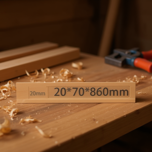 Listello in Legno Ilan 20x70x860mm per Progetti di Falegnameria - Product Image 1