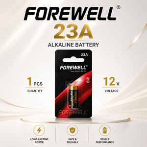 แบตเตอรี่อัลคาไลน์ประสิทธิภาพสูง 23A A23 <span class=keywords><strong>LR23</strong></span> 12V ใช้งานได้ยาวนาน โรงงาน OEM ขายส่ง รับผลิตแบรนด์ตามสั่ง สำหรับรีโมทคอนโทรลของเล่น - Product Image 1