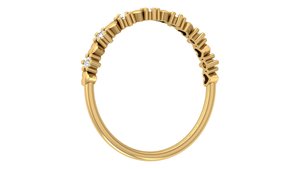 Certified Lab Created Diamond Promise <b>Ring</b> 10K 14K 18K Solid <b>Gold</b> Heart Shape Classic Prong <b>Set</b> Round Diamond Band For Couple - Product Image 4