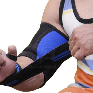 Comfortable Designed Non-Slip Wrist Wrap Hook Loop Closure Lightweight Breathable Cotton/Polyester Material for Gym Workouts - Product Image 4