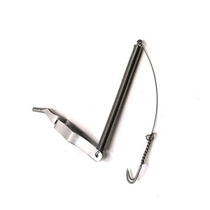 Instrumento de Retracción Neuroquirúrgica Confiable, Gancho de Galea de Acero Inoxidable, Punta Fina de Precisión, Herramienta de Cirugía Craneal Reutilizable - Product Image 1
