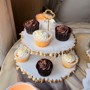 Elegante Soporte para Pastel de Resina, Transparente, Resistente al Calor, Ecológico y Estable - Product Image 4