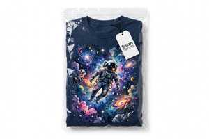 T-shirt décontracté à manches courtes et col rond pour homme, 100% coton, sans motif - Product Image 6