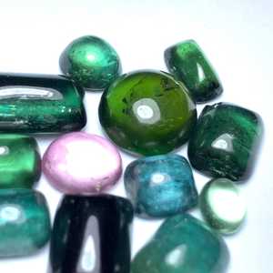 Turmalina Natural Multicolor en Cabujón, Piedra Preciosa de Calidad Premium para Joyería - Product Image 3