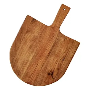 Tabla de cortar fruta y Pizza, decoración superior para encimera de cocina, tabla de cortar de madera con diseño personalizado y tamaño - Product Image 1