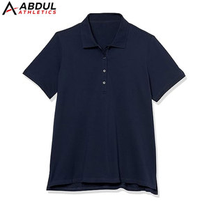 เสื้อโปโลผู้หญิงใส่สบาย เนื้อผ้าบางเบา สัมผัสนุ่ม เหมาะสำหรับใส่ในชีวิตประจำวันและฤดูร้อน - Product Image 1