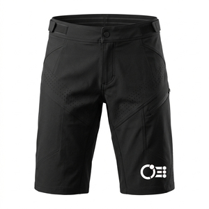 Shorts de VTT pour hommes, shorts de vélo de montagne professionnels, légers, élastiques, respirants, en maille, pour course en plein air, sport - Product Image 1