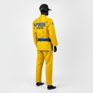 Kimono de Jiu-Jitsu Brésilien (BJJ) / Judo sur mesure bleu Shoyoroll 2026 pour adultes – Uniforme de Kimono à vendre - Product Image 3