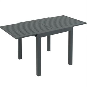 Mesa de Comedor Gris para Terraza, Mesa de Exterior para Jardín - Product Image 6