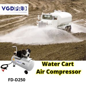 48V DC Weatherproof Professional ขนาดเล็กที่มีประสิทธิภาพ Heavy Duty รถบรรทุกน้ำมันฟรี Twin Piston Air Compressor เครื่องถัง50ลิตร - Product Image 5