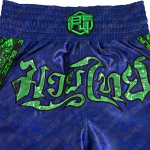 Blaze Fight Wear Board Pattern Men's Thai <b>Shorts</b> Unisex Mid Waist Breathable Fashionable Boxing Training <b>Shorts</b> - Product Image 5