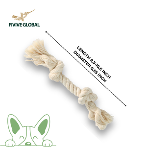 High Quality Natural Soft Cotton Rope Tugs, Halloween Gifts For Dogs, Clean Teeth, Training Interactive Pet <b>Toys</b>, Fun Dog <b>Toys</b> - Product Image 3