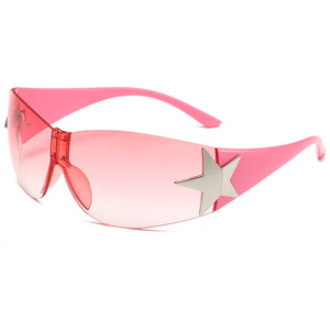 RTS Trending Y2K Frameless Future Style UV Protection <b>Sunglasses</b> 2026 Designs for Men and Women Outdoor Activities - Product Image 5
