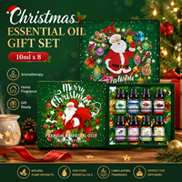 Ensemble d'huiles essentielles ODM OEM 8 pièces, humidificateur, diffuseur d'air, menthe, lavande, citron, rose, bois de santal, 100% pur, aromathérapie de qualité supérieure