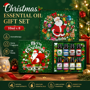 ODM OEM Juego de 8 Aceites Esenciales, Humidificador, Difusor de Aromas, Menta, Lavanda, Limón, Rosa, Sándalo, 100% Puro, Aromaterapia Premium - Product Image 1